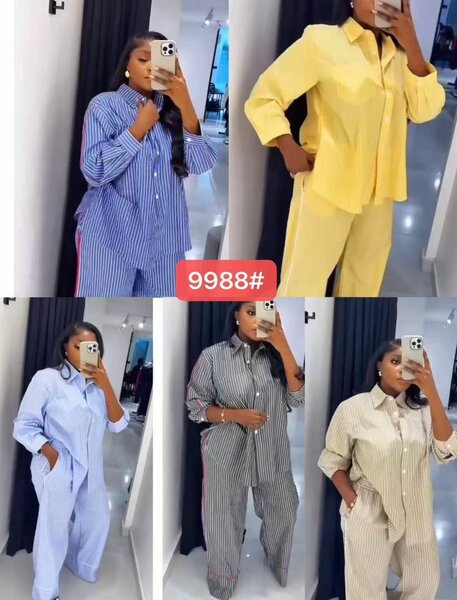 Pyjama confortable à rayures