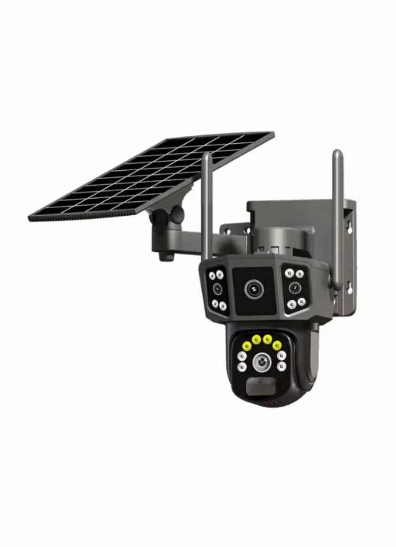 Caméra de Sécurité 360° Solaire 4G