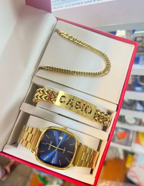 Montre Casio Dorée Classique