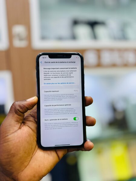 iPhone X - 64 Go Noir & Argent