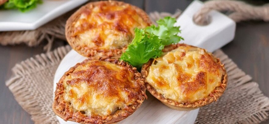 Mini quiches au poulet