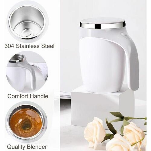 Mug Auto-Mélangeur en Acier