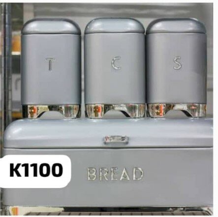 Set of bread bins