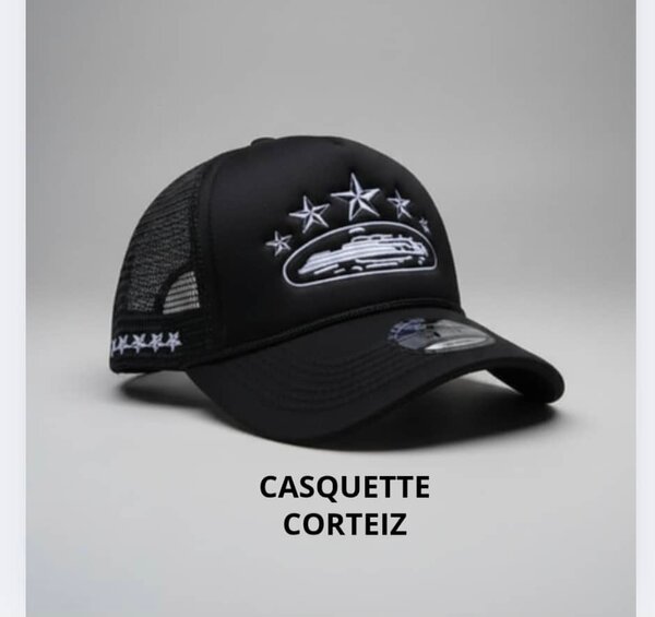 Casquette noire Corteiz