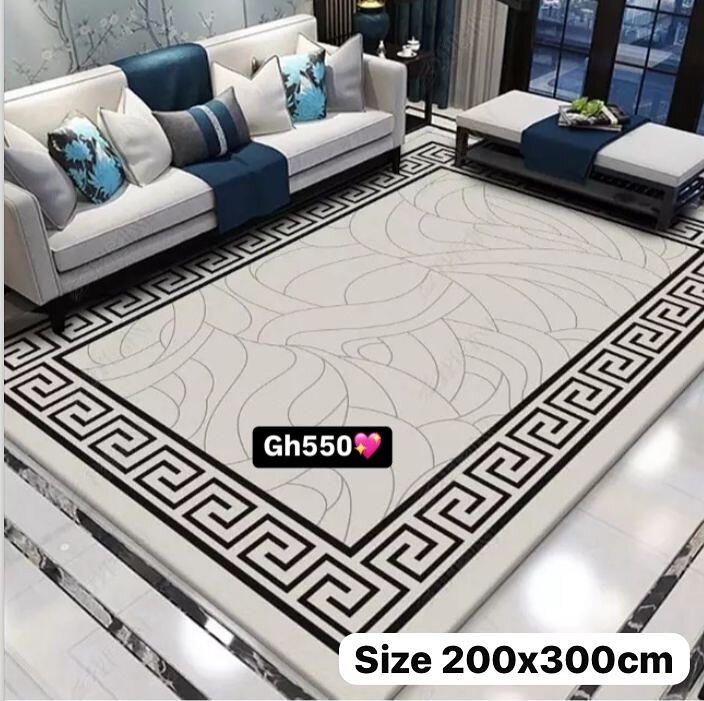 Beautiful and cozy patterned carpet
