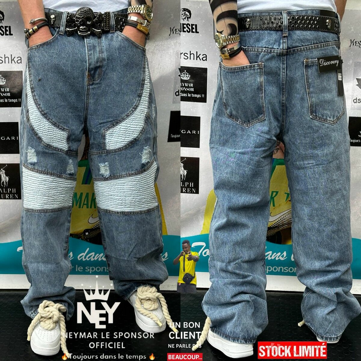 Jeans tendance décontractés homme