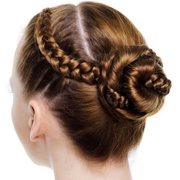 Beautiful French Braid Hair Ladies Bun Making Tool / Hair
