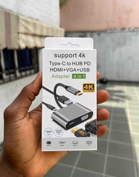 Adaptateur USB-C 4-en-1 4K