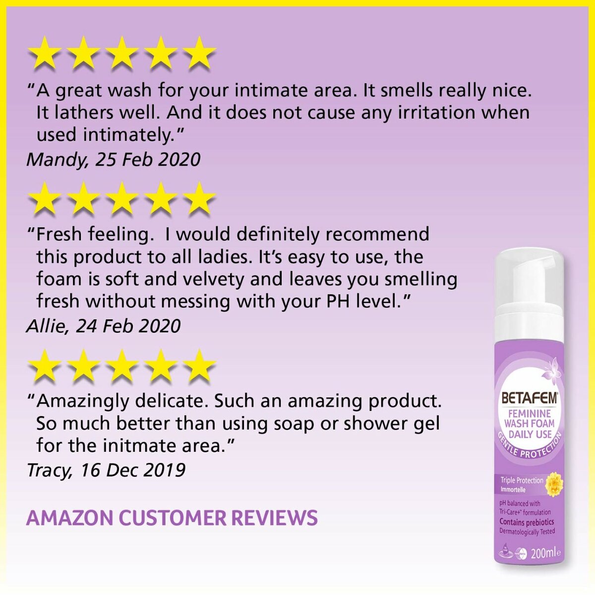 Betafem feminine wash