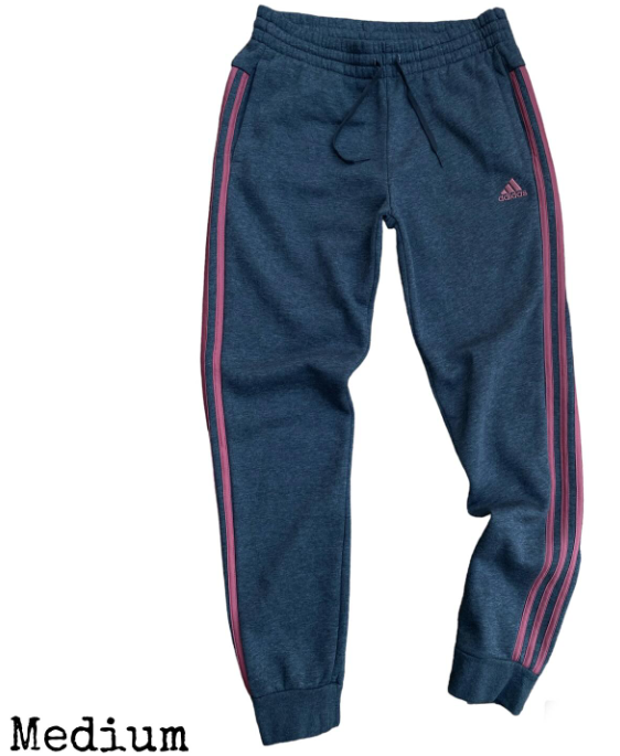 Stripe Adidas Sweatpants charcoal