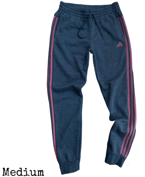 Stripe Adidas Sweatpants charcoal
