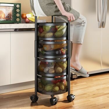 5 tier Kitchen trolley rack