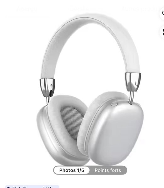 Casque Audio Sans Fil P9 Pro Max