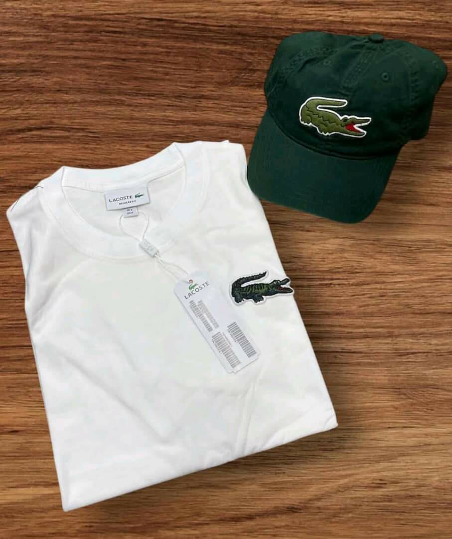 T-shirts Lacoste & casquette