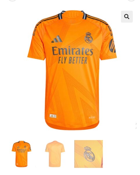 Maillot de football orange