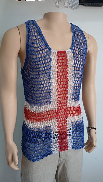 Crochet handmade vests