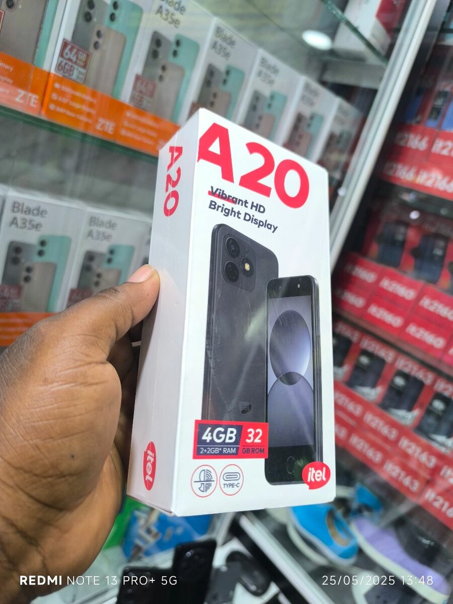 ITEL A20 32GB/2+2GB RAM