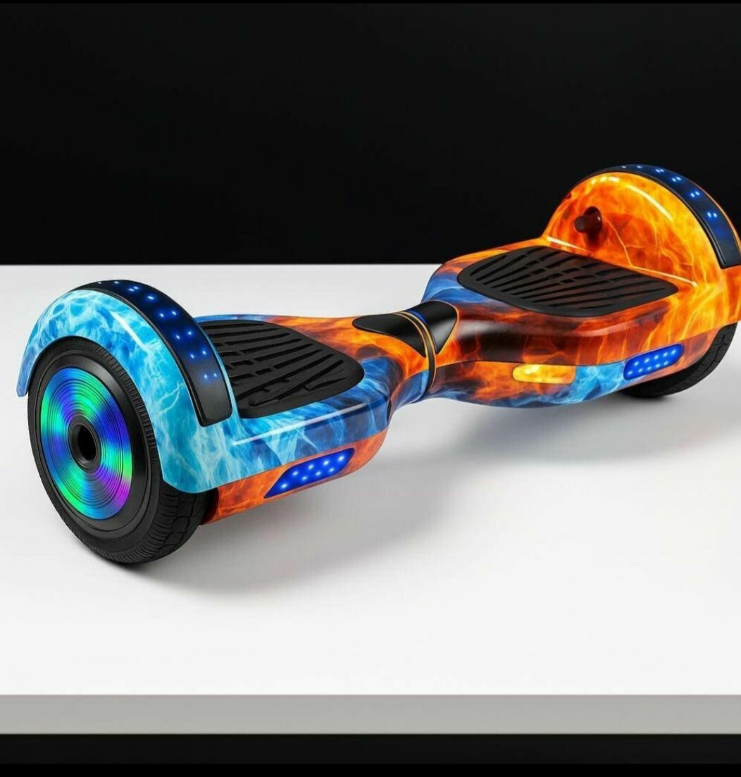 Hoverboard électrique LED design unique