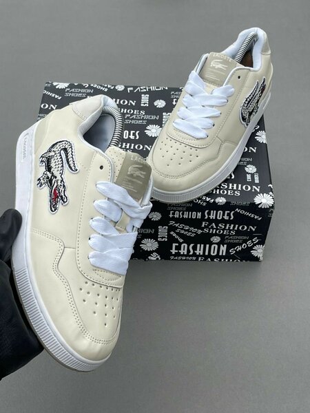 Sneakers tendance en cuir homme