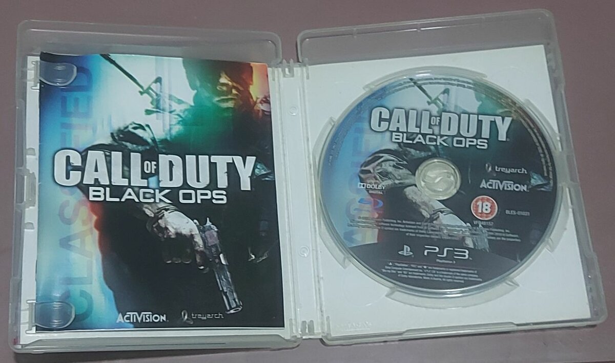 CD PS3 (COD Black Ops)
