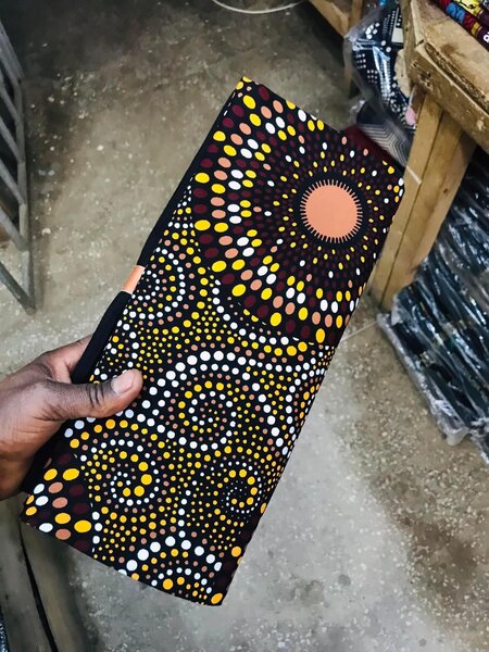 Fabric with a  print of 6 meters 