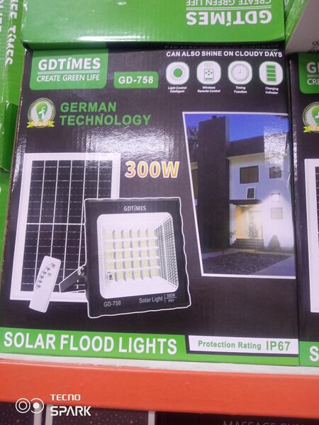 Projecteur Solaire 300W Étanche