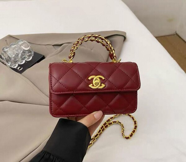 Sac bandoulière matelassé en cuir