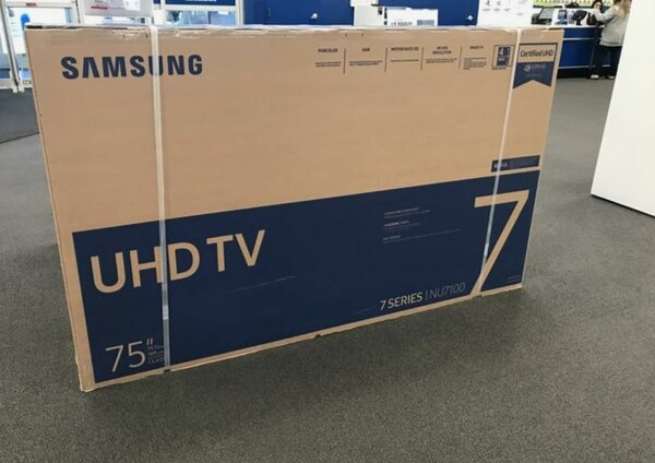 Samsung Television, 75inches, smart