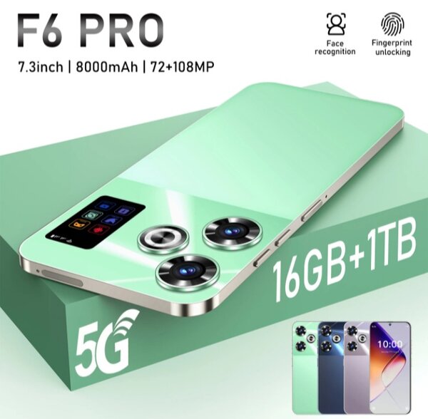 Smartphone F6 Pro 5G 16GB