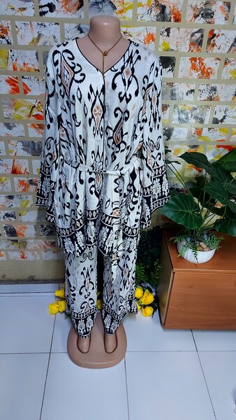 Combinaison fluide imprimée