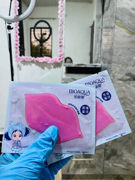 Face, eyes and lips mask