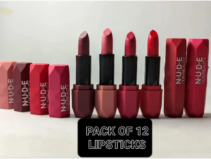 Matte Lipstick pack of 12