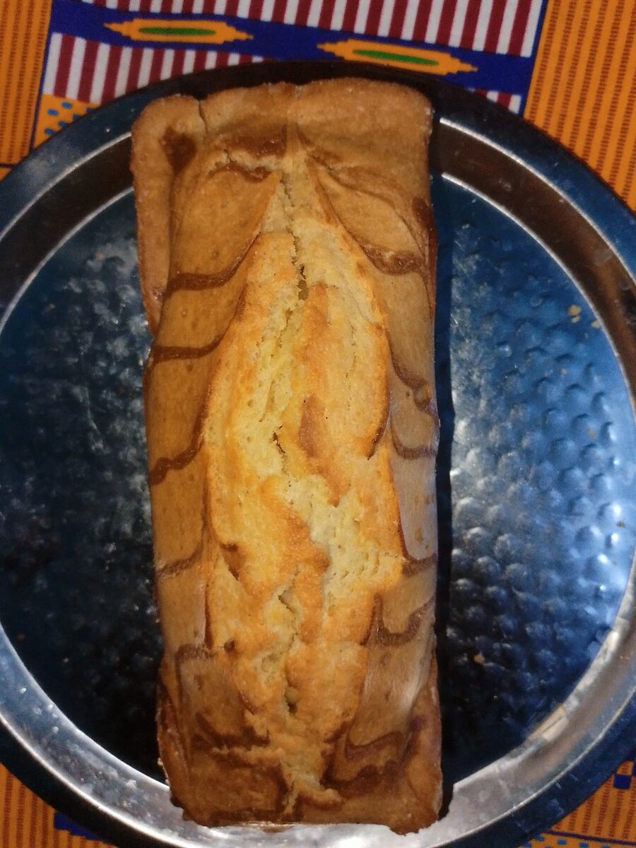 Gâteau marbré délicieux