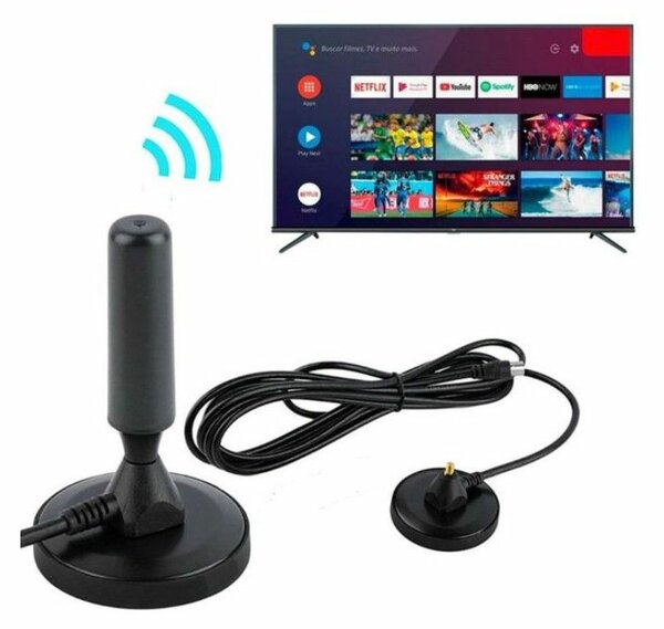 Antenne TNT pour TV avec décodeur intégré