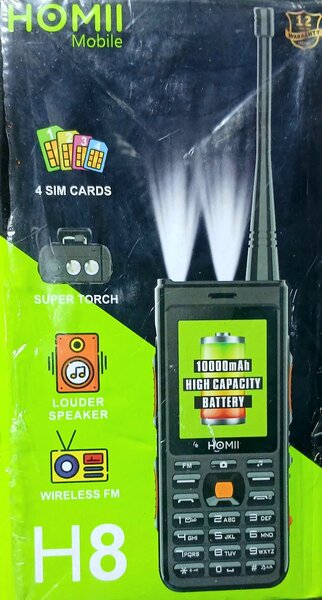 Téléphone portable 4 SIM H8