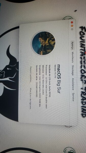 MacBook Air 2014 avec Autocollants