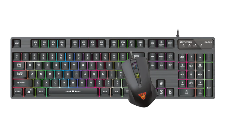 Fantech Major KX-302 2 in 1 Keyboard and Mouse Combo
