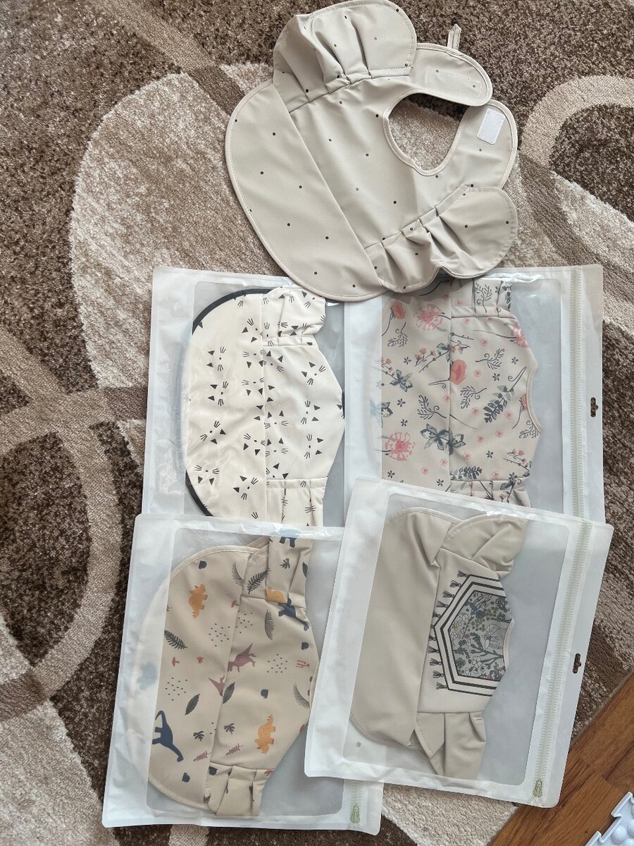 Нагрудники, фартуки с длинным рукавом