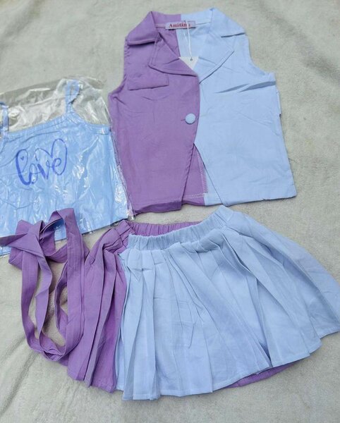 Ensemble fille chic pastel