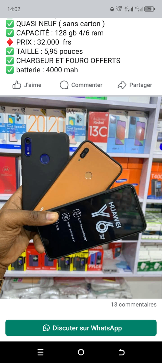 Huawei Y6 Smartphones