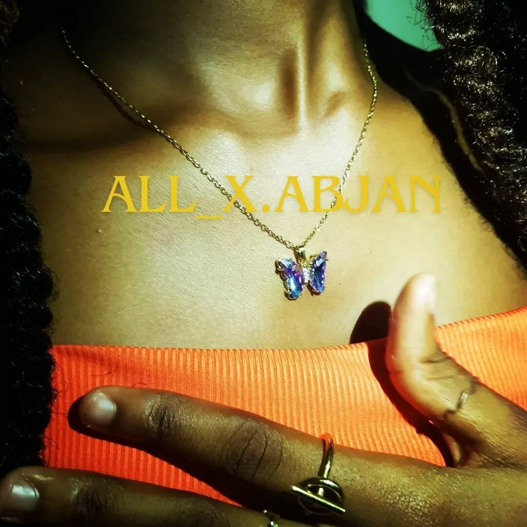 Collier "butterfly glow"6