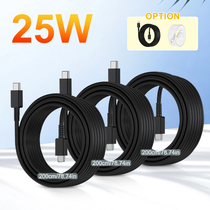 Câble USB-C 25W Rapide