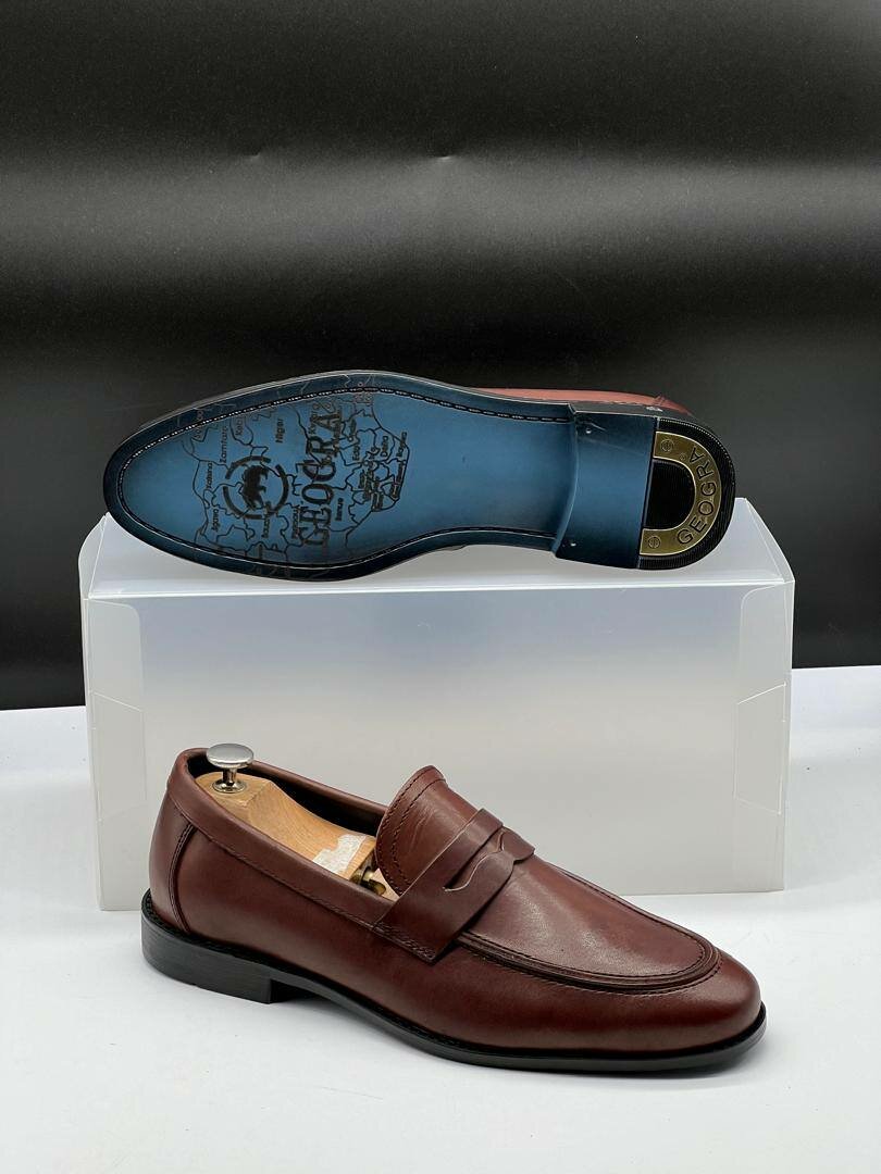 Mocassins élégants en cuir