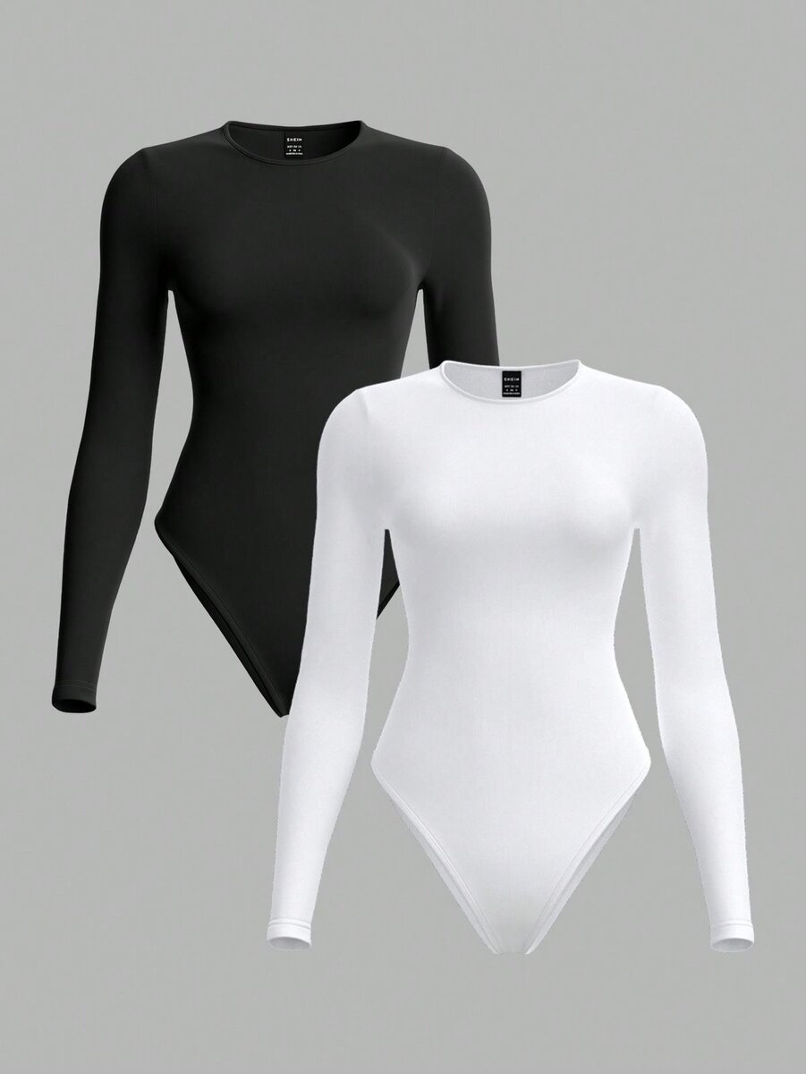 Lot de bodies femme manches longues et courtes