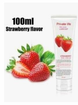 Lubrifiant Fraise 100ml