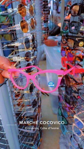 Lunettes Roses Mode Style