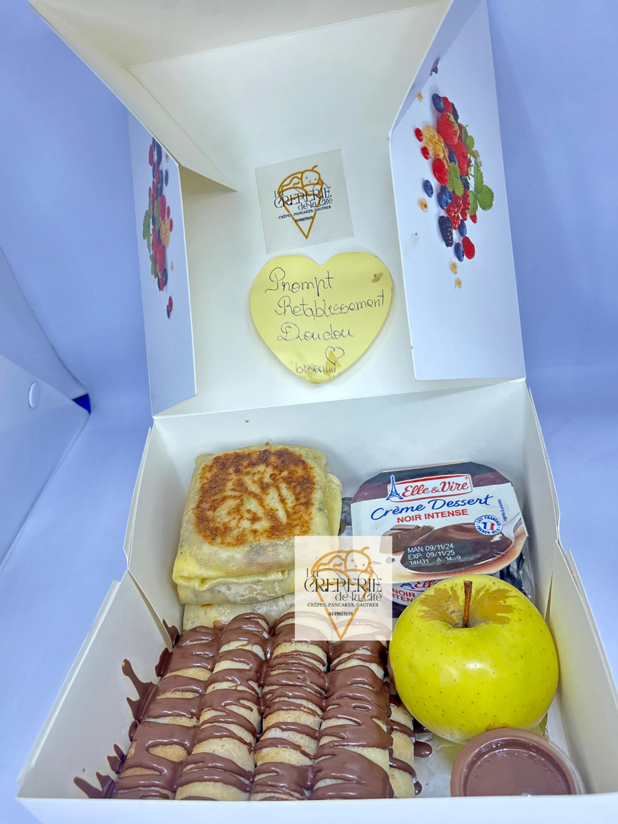 Box de crêpes  sucrées/ salées
