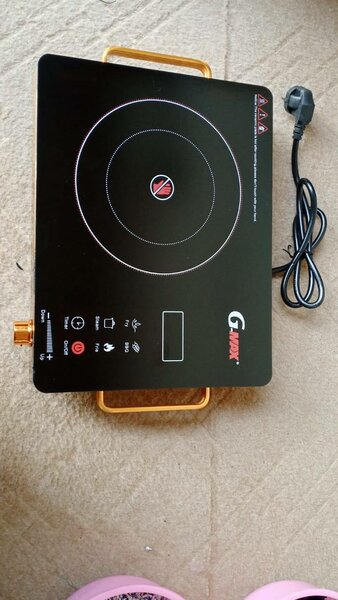 Hot plate stove.