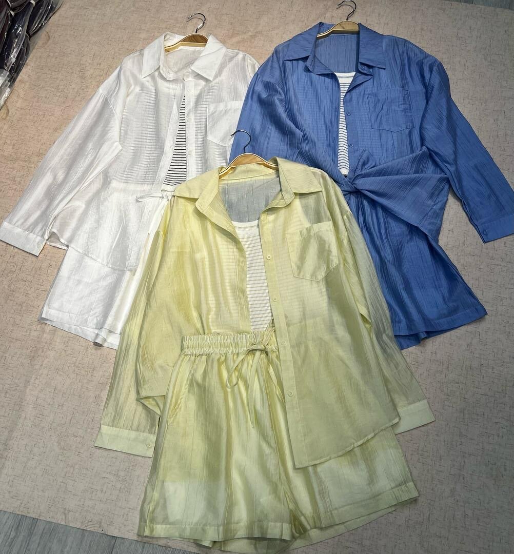 Летний Костюм тройка