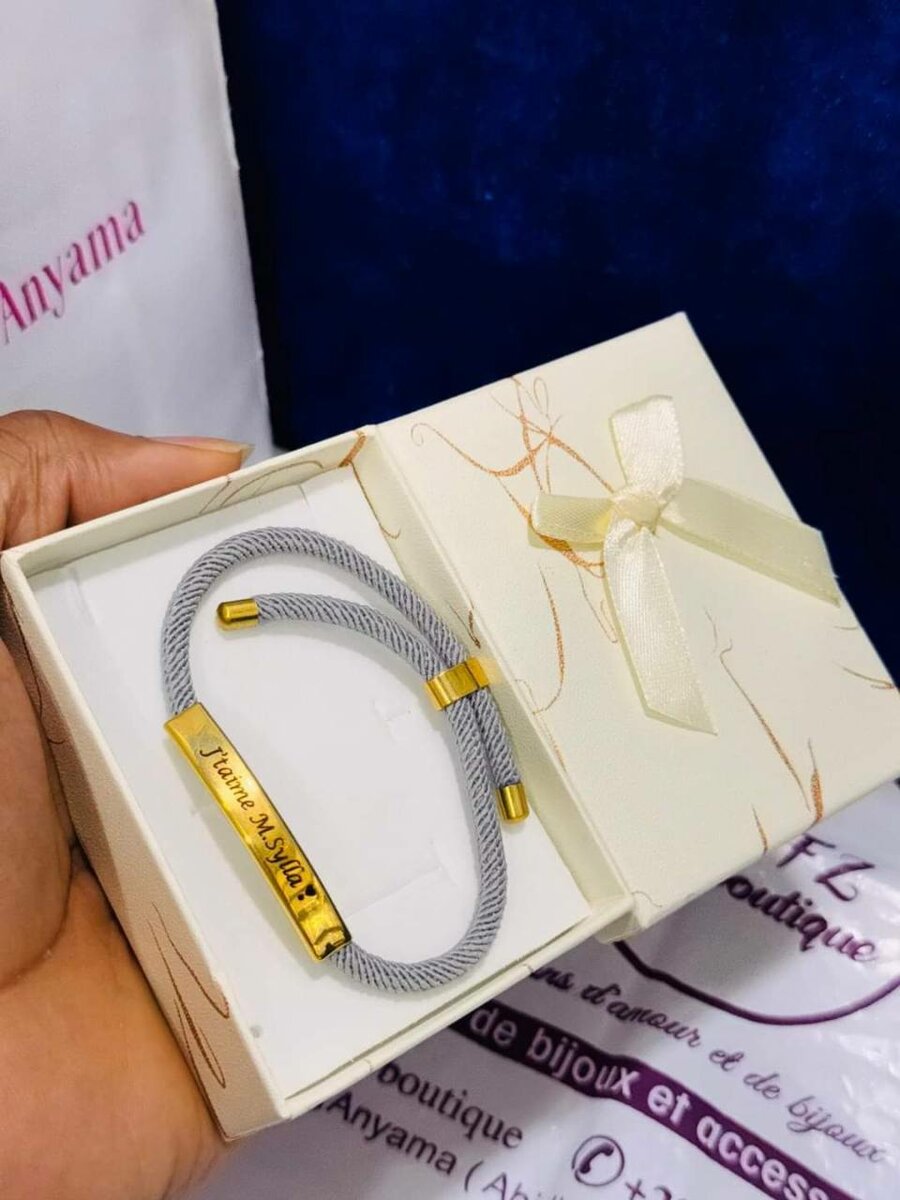 Bracelets personnalisés chic